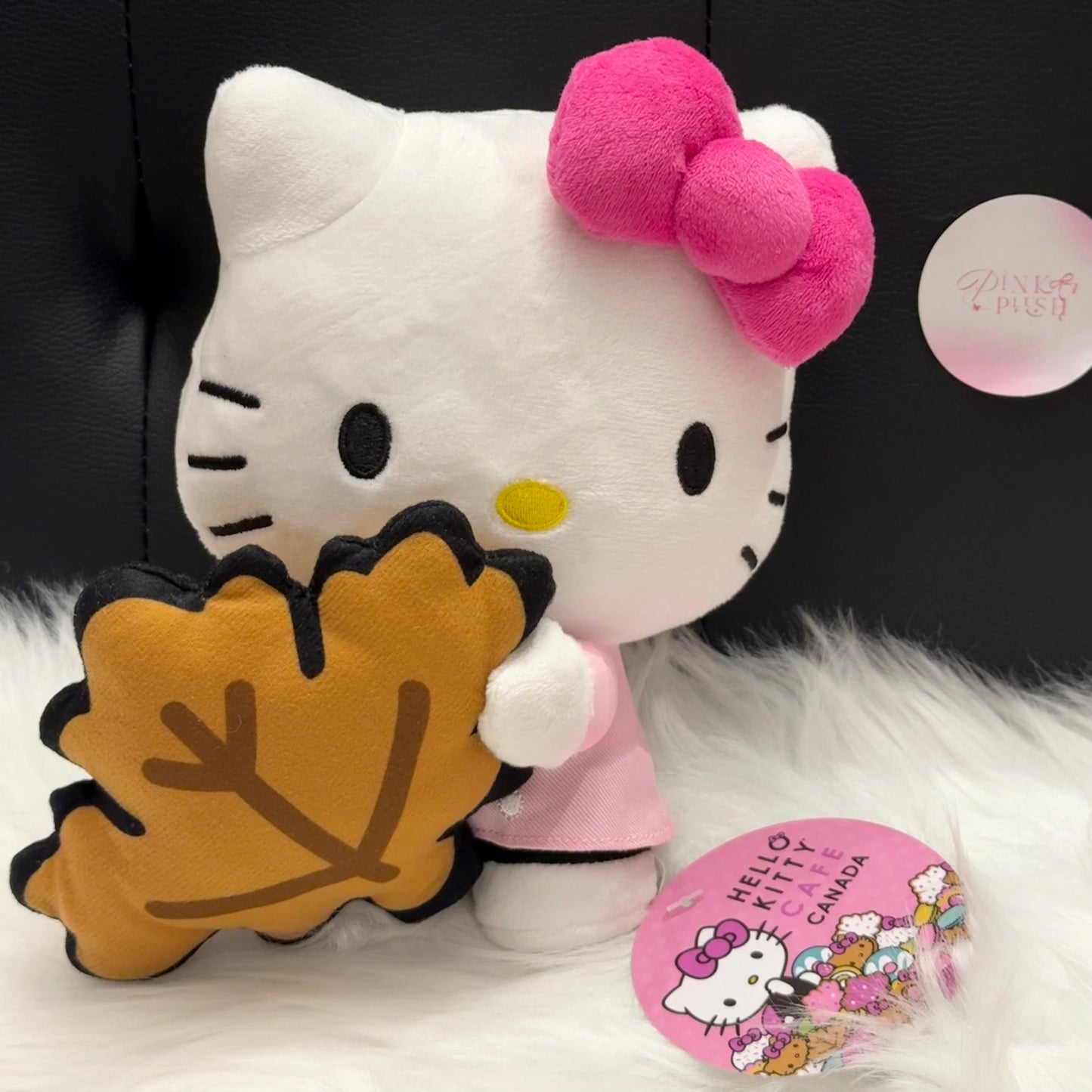 SANRIO Hello Kitty Vancouver Maple Leaf Plush Doll (Canada Release) – Regional Exclusive