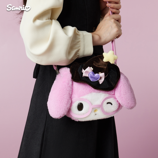 SANRIO Magic Academy Plush Shoulder Bag
