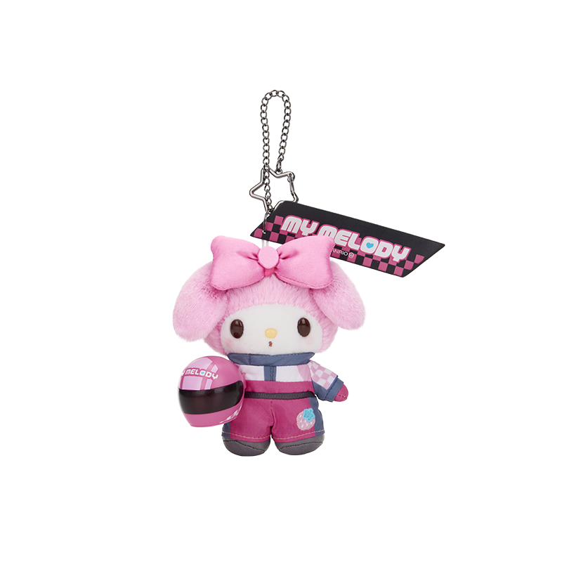Sanrio Racing Championship Series Plush Keychain