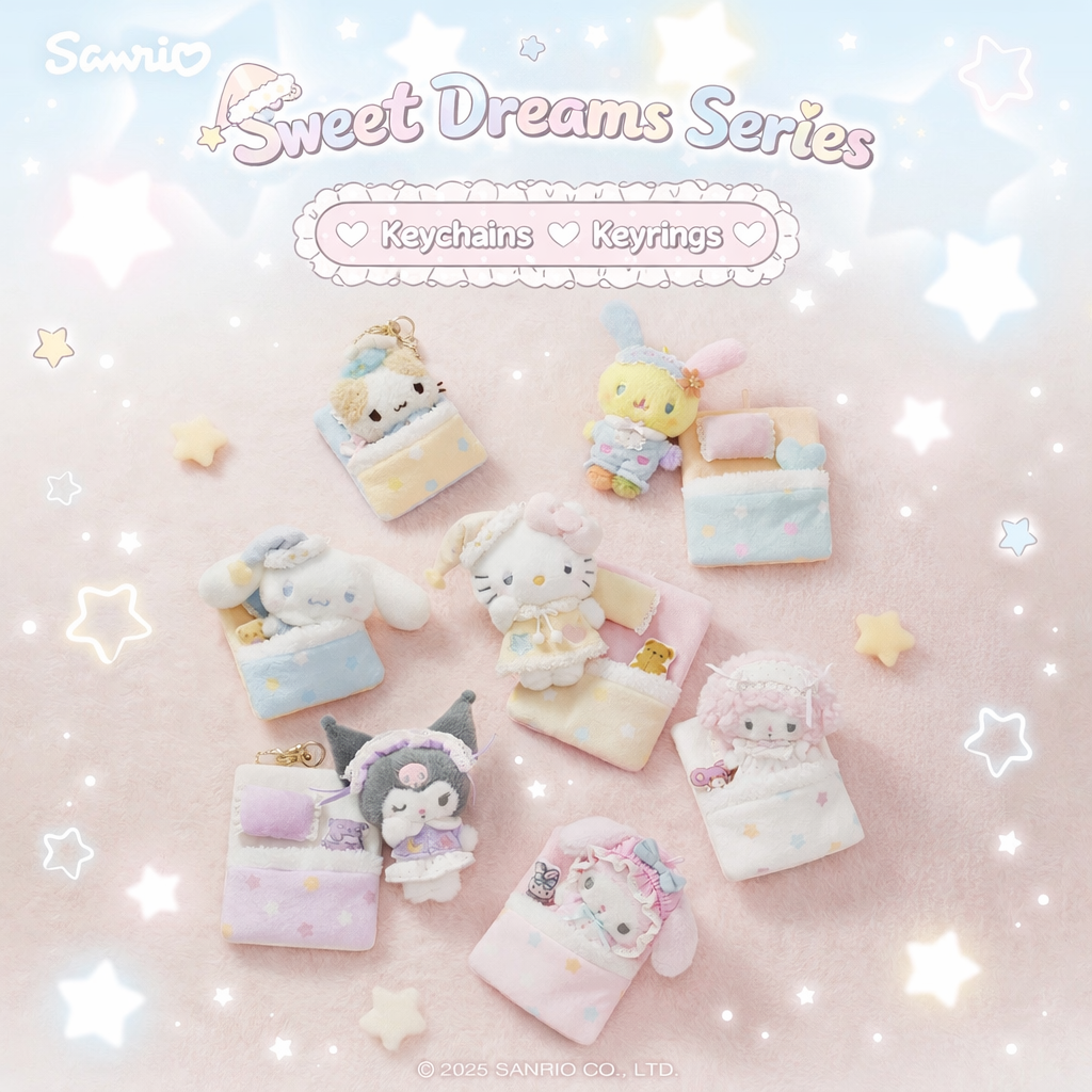 Sweet Dreams Serise Plush Keychains