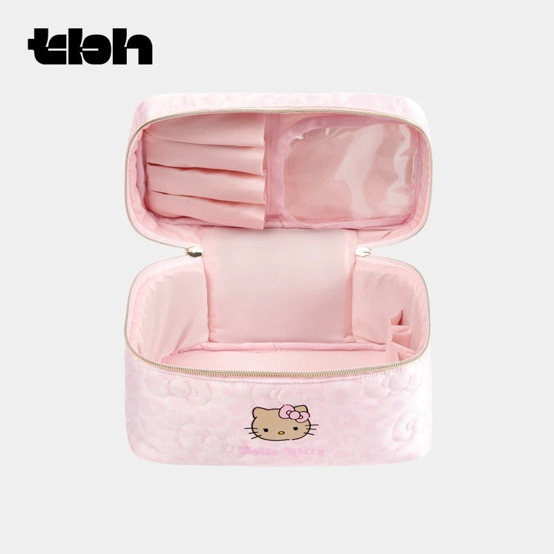 SANRIO Hello Kitty Pink Cosmetic Pouch Makeup Bag