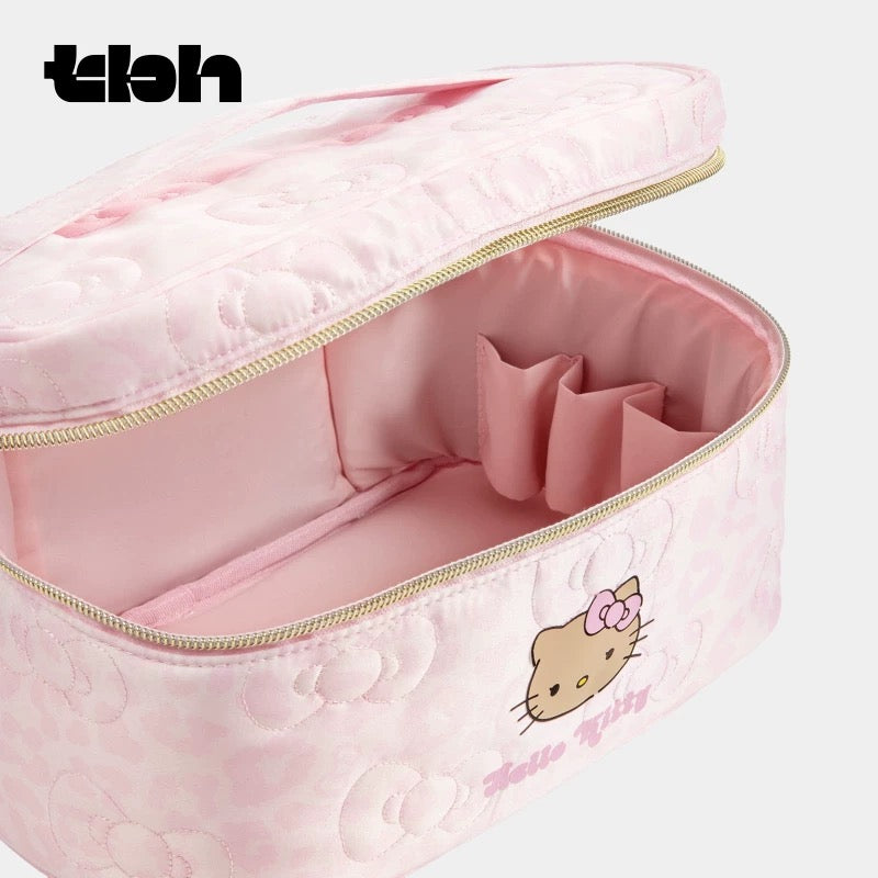 SANRIO Hello Kitty Pink Cosmetic Pouch Makeup Bag