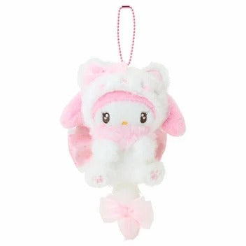 Sanrio Cream Cat Series Plush Keychain
