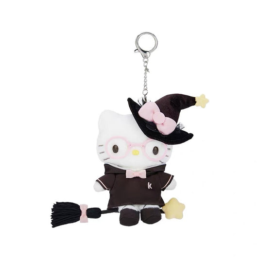 Kuromi Sanrio Magic Academy Series Plush Keychain